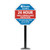 Yard Stake - Security Deterrent & Warning Sign - SW276-YSS