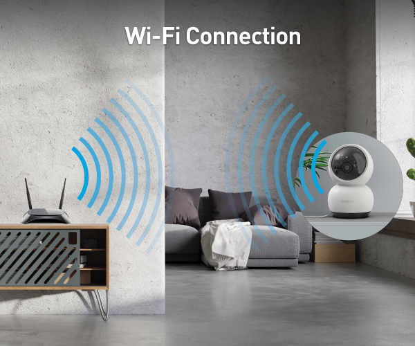 Powered Wi-Fi Pan & Tilt Camera​