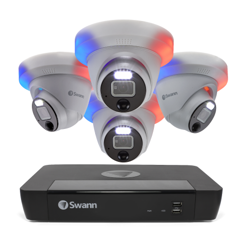 4 Camera 8 Channel 12MP Professional NVR Security System | SWNVK-890004DE
