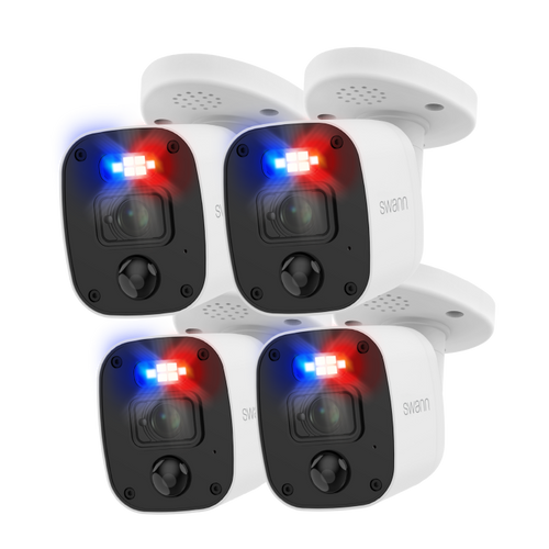 Home 4K Add-On Bullet Camera - 4 Pack | SRPRO-4KMQBWB4