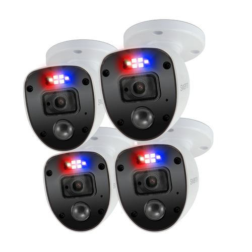 Home 1080p Full HD Add-On Security Camera - 4 Pack | SRPRO-1080SLWB4